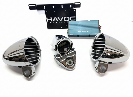 Havoc Roar Stereo 480.2 Sport System for Road King