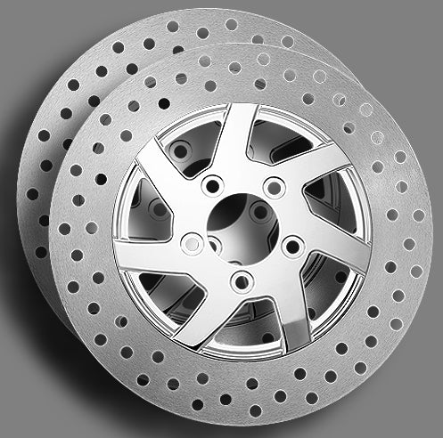 INSTIGATOR CHROME COG DRIVE BRAKE ROTOR