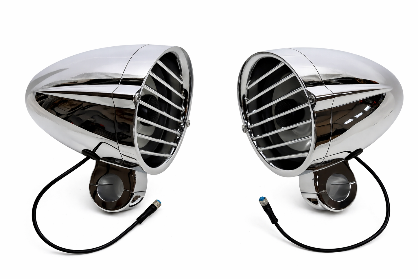 Havoc 6.5" Billet Highway Bar Speakers (Loaded) — 300W RGB