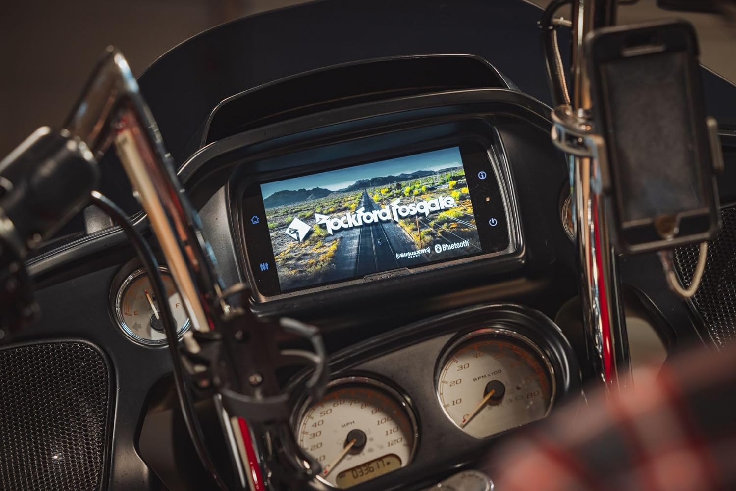 Rockford Fosgate PMX-HD14 digital media receiver for Harley-Davidson Touring 2014 and up