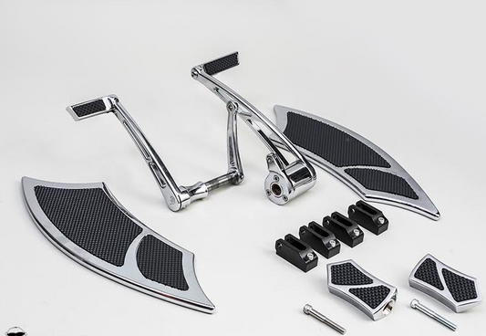 FORWARD CONTROLS WITH TOE SHIFTER & 992 FLOORBOARD KIT