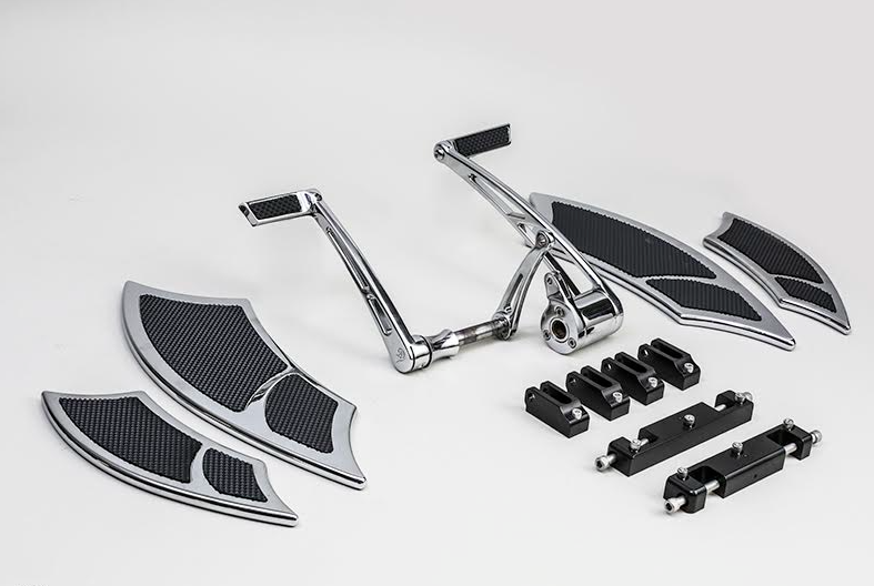 FORWARD CONTROLS WITH TOE SHIFTER & 992 FLOORBOARD KIT
