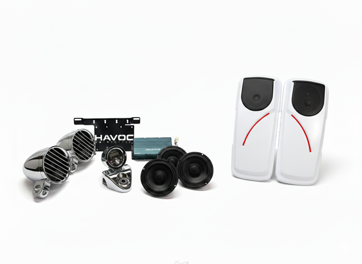 Havoc Roar Stereo HRS-RK-960.4 Bad Dad NEO System for Road King