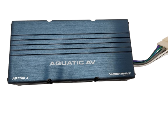Aquatic AV AD124 1,200 Watt 4-Channel Waterproof Amplifier