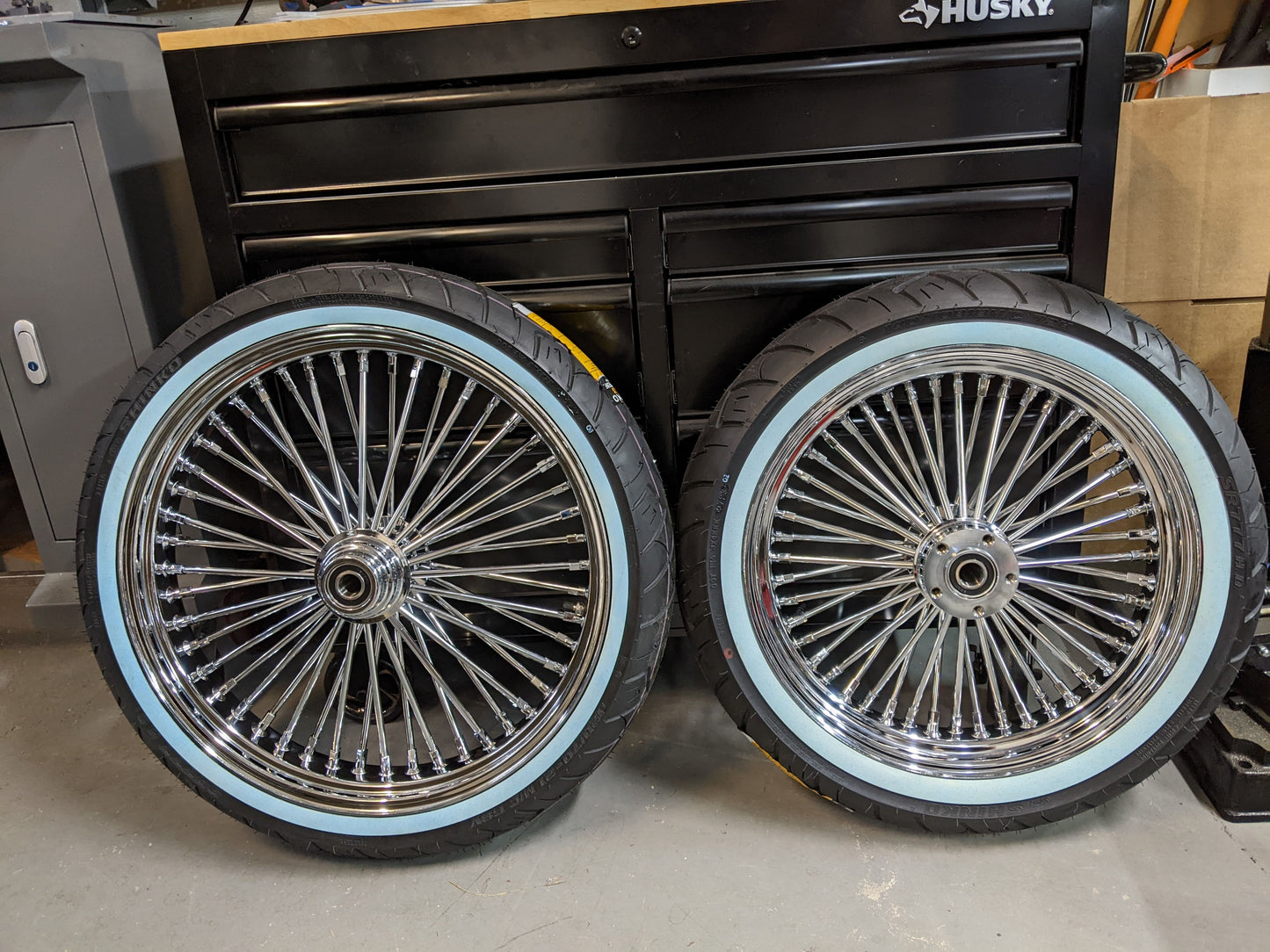 King Spoke Wheel Packages for Harley Touring Models 2000-2008