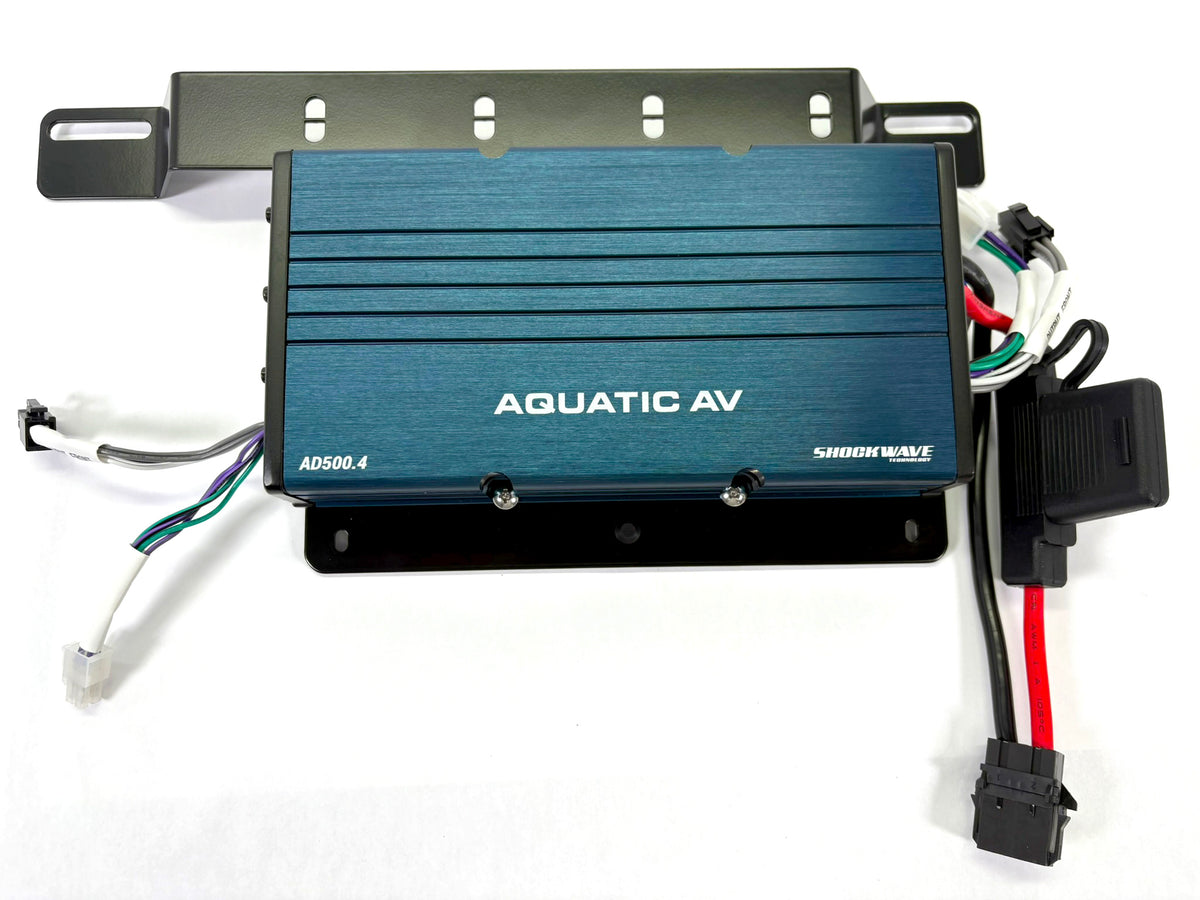 Havoc RoadLock AD500.4 Saddlebag Amp Kit for Harley Davidson Touring