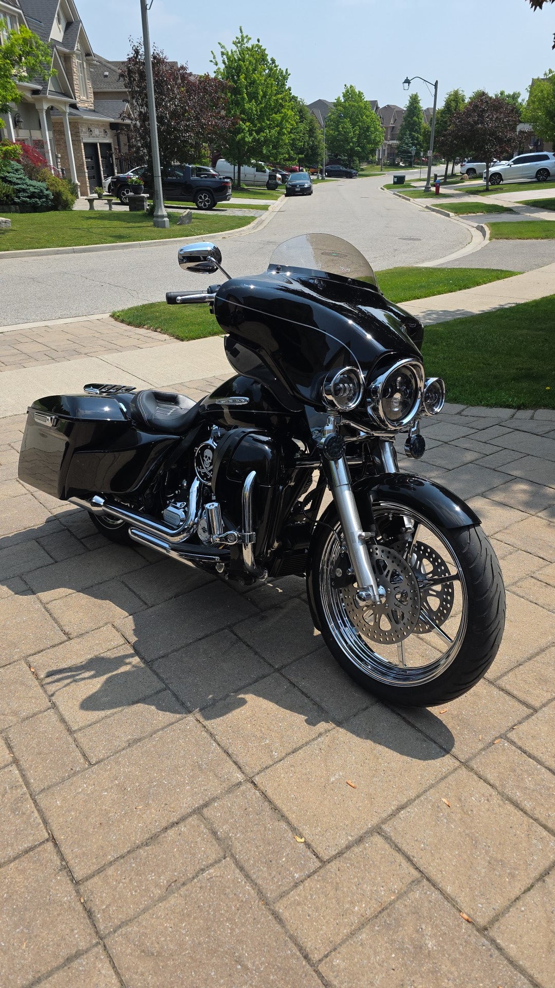 Havoc "Solis" 21x3.5 Chrome Dual Disc Front Wheel for Harley Touring