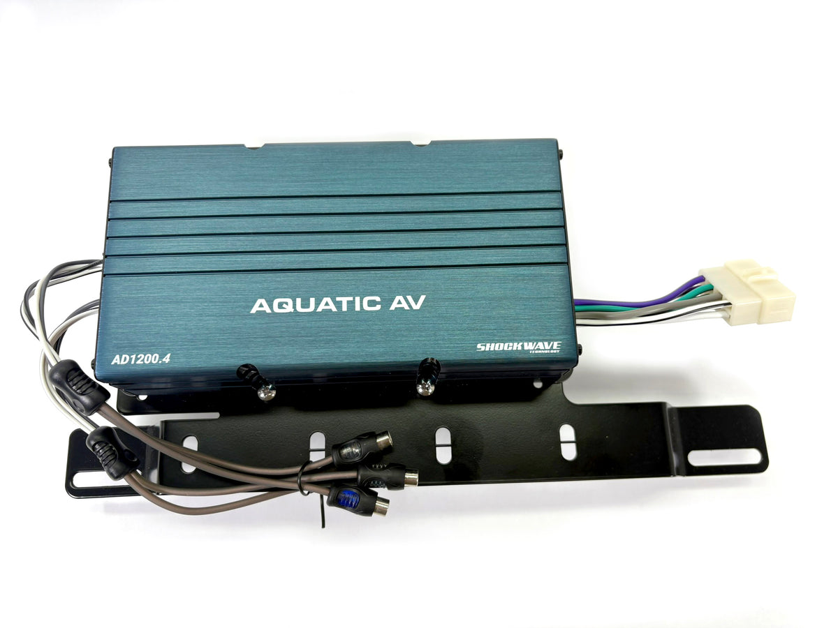 Harley saddlebag amp kit 1200W