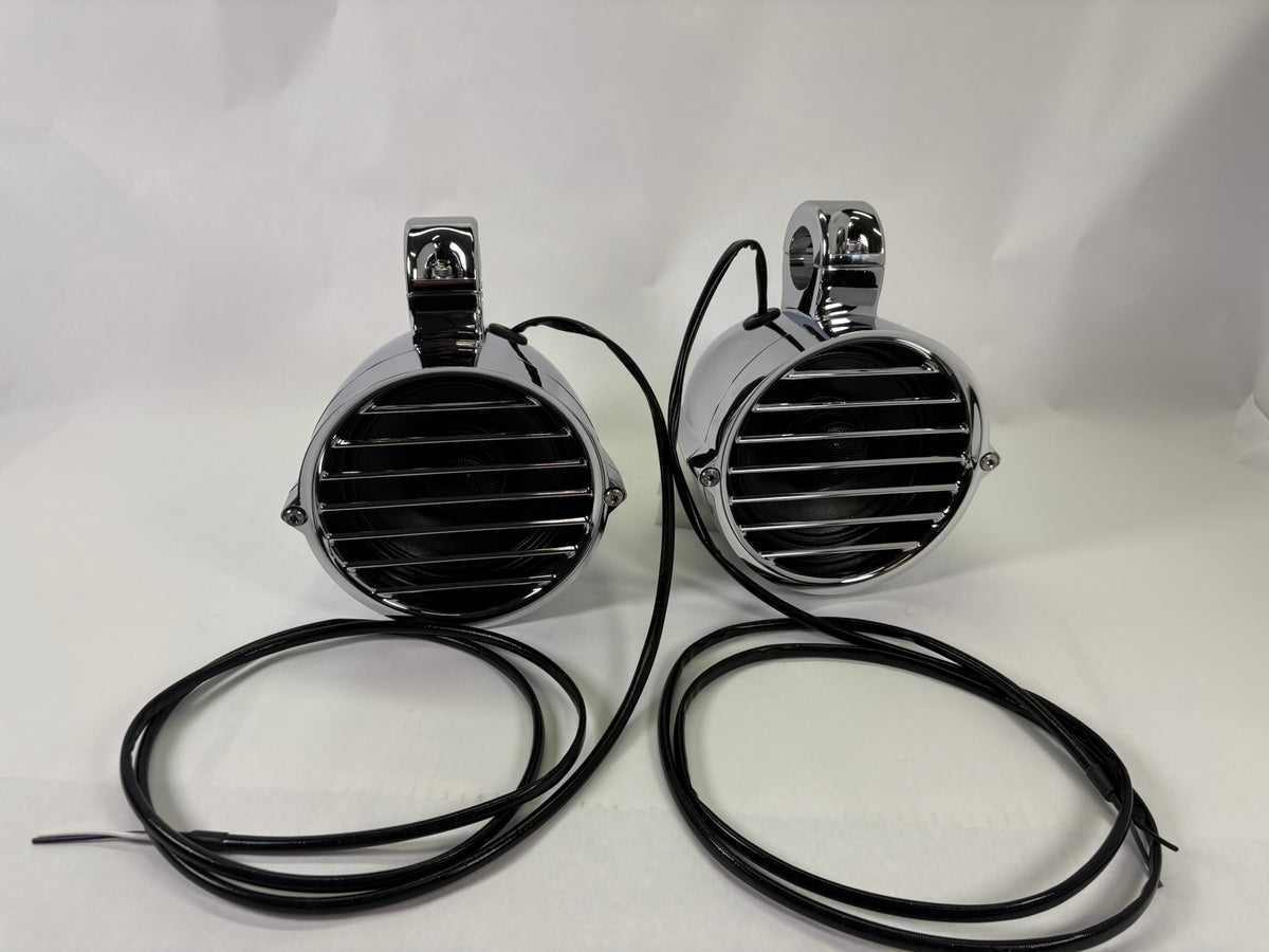Havoc 6.5" Billet Highway Bar Speakers (Loaded) — 480W Neo