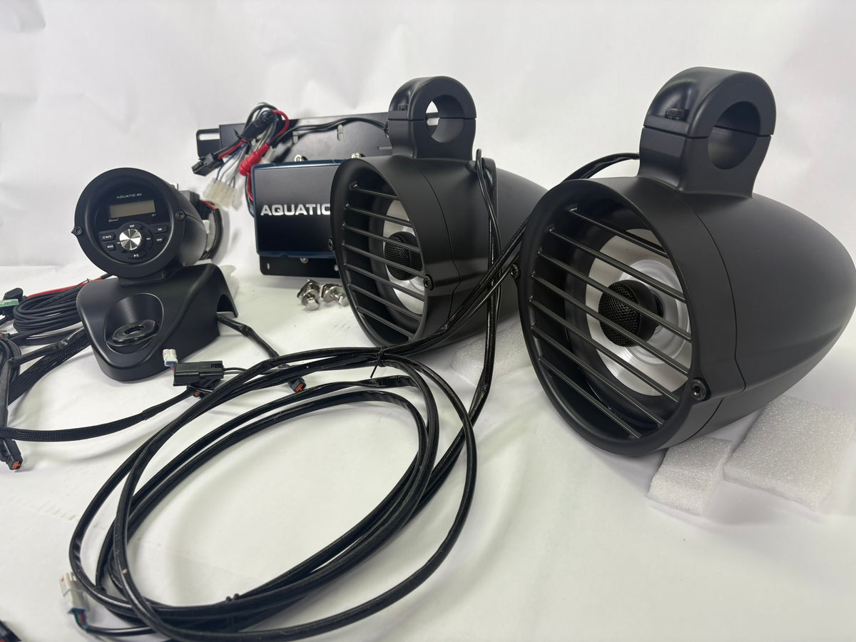 Road King stereo system black