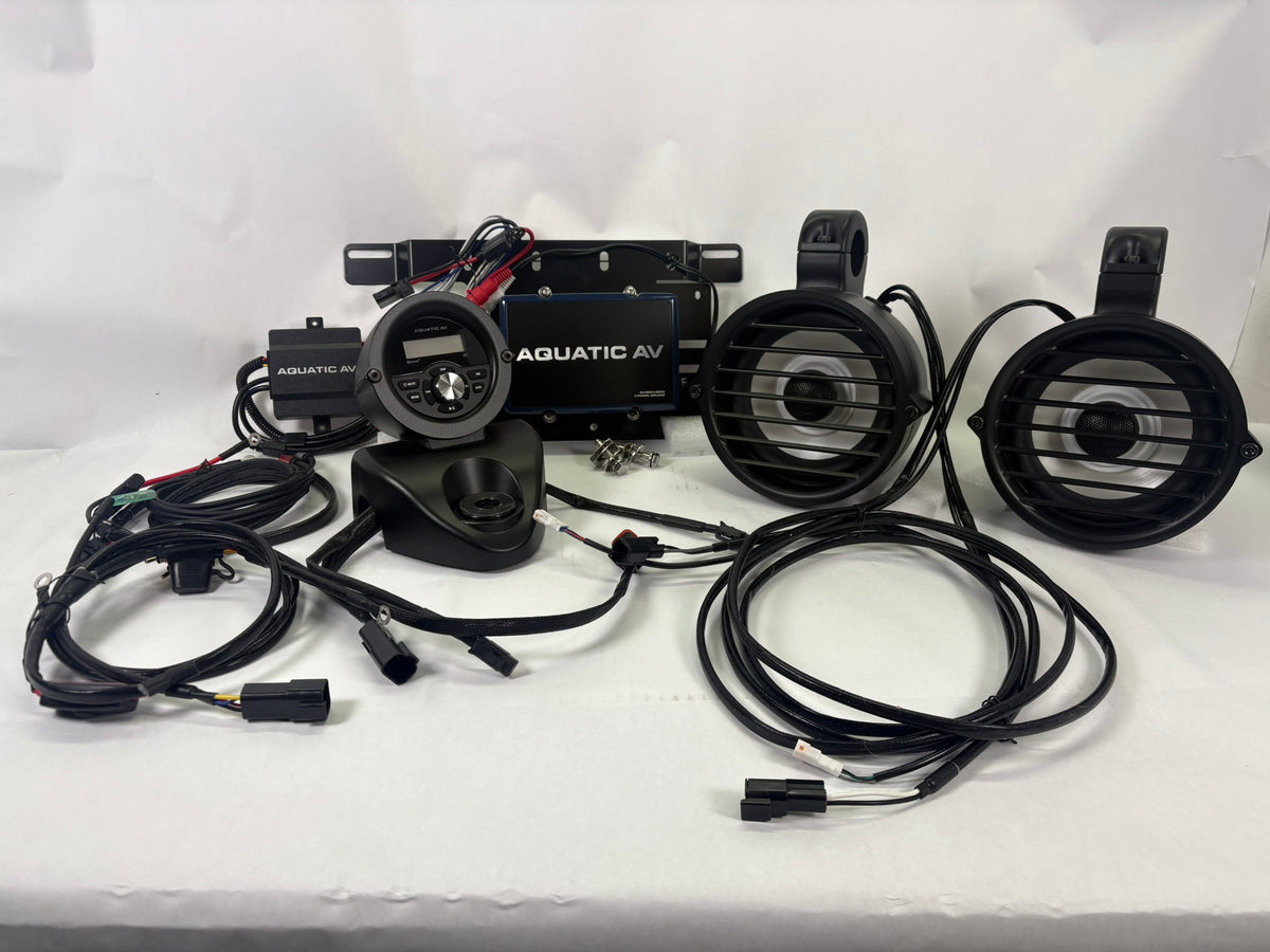 Road King stereo system black