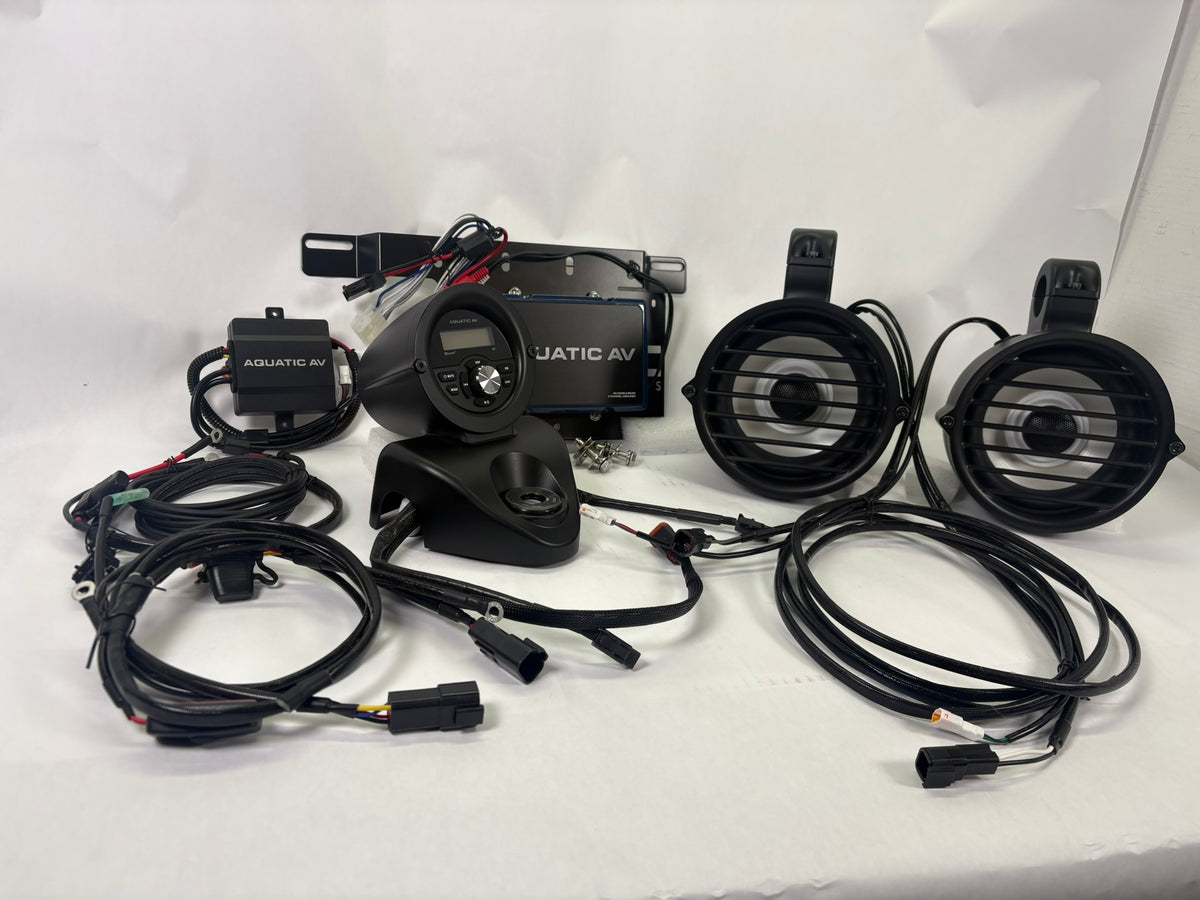 Road King stereo system black