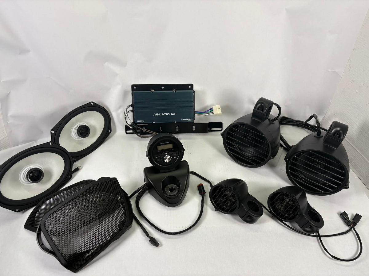 HRS-RK-924.6 Harley Road King 924W 6-Speaker Stereo