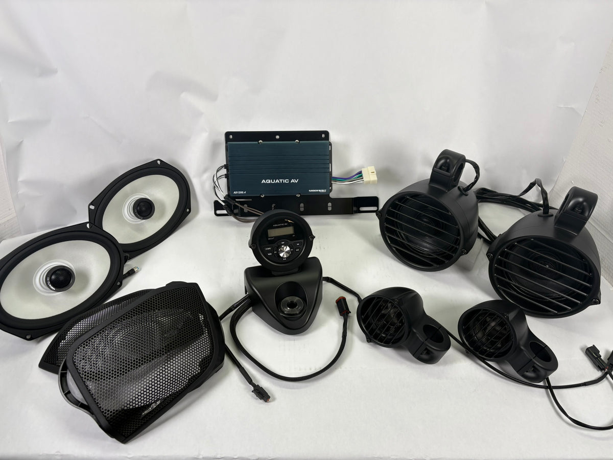 HRS-RK-924.6 Harley Road King 924W 6-Speaker Stereo