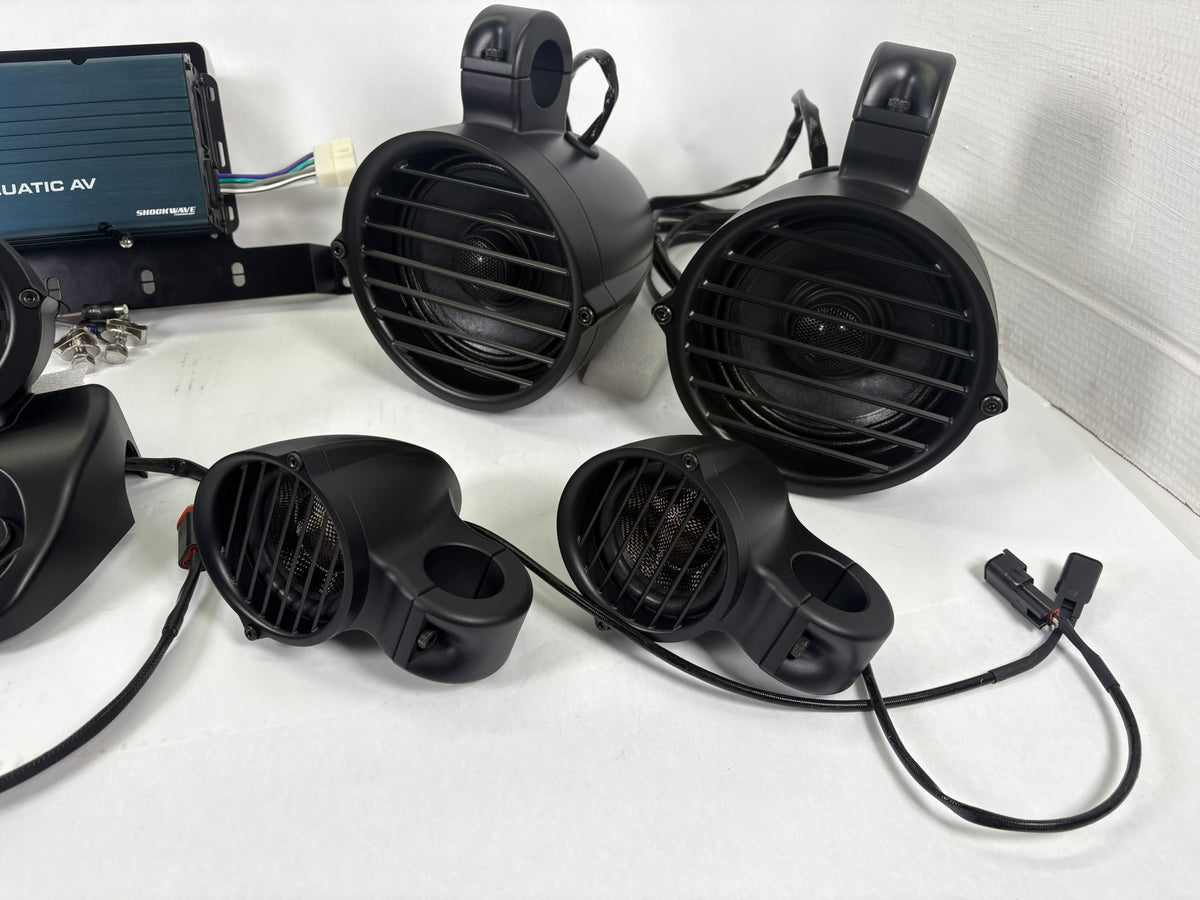 HRS-RK-924.6 Harley Road King 924W 6-Speaker Stereo