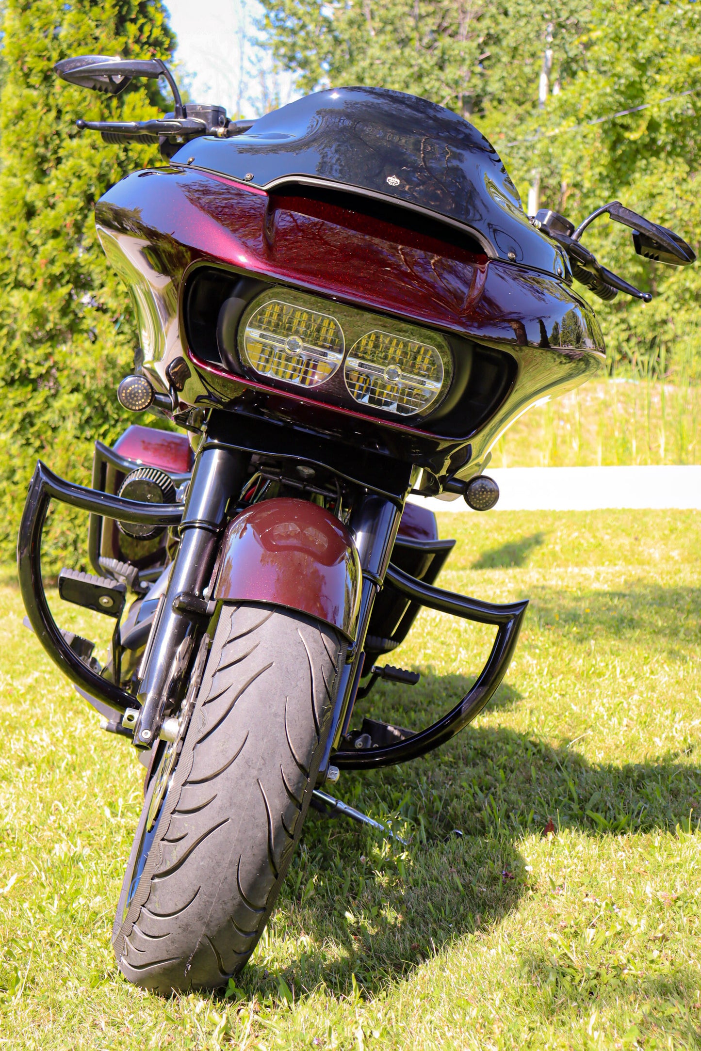 Havoc Fat 21 x 5.5 Complete Front Wheel Kit for Harley-Davidson Touring
