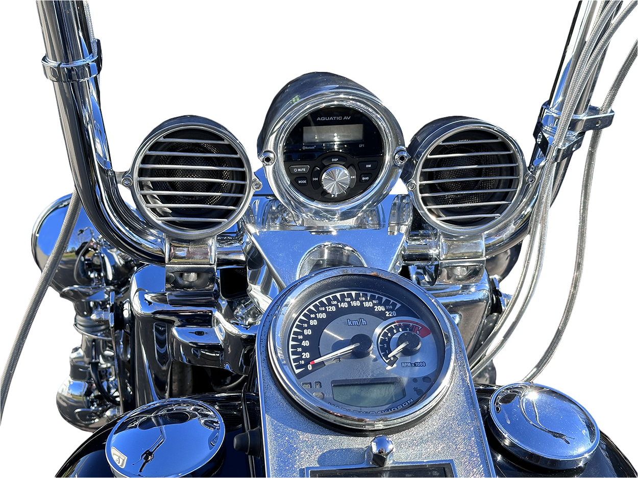 Havoc Roar Stereo 144.2 Sport Handlebar System for Road King
