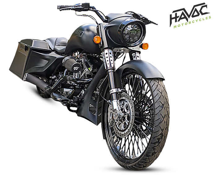 Harley King Spoke Front Wheel Package