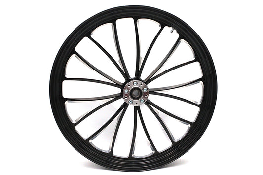 Ultima Manhattan Black Cut 26" x 3.5" Front Wheel