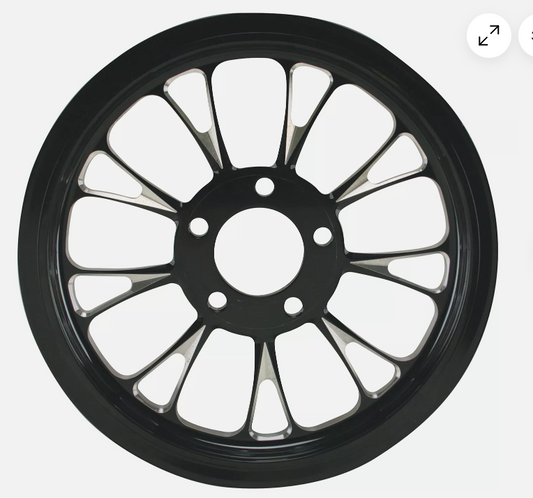 CLEARANCE ITEM  Ultima Manhattan Drive Pulley 70Tooth x 1-1/8" Black Cut