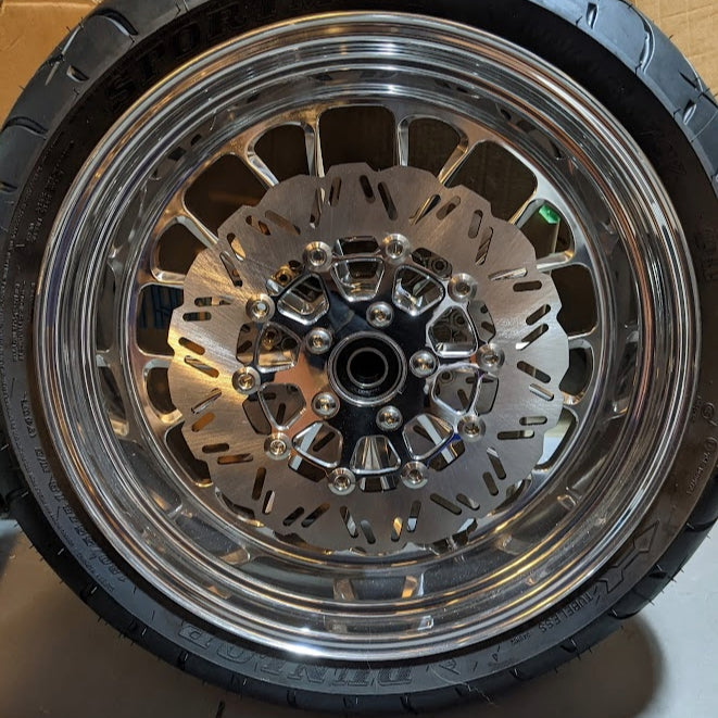 CLEARANCE Fat Front Wheel Package 18x5.5 Harley Touring 2000-2007