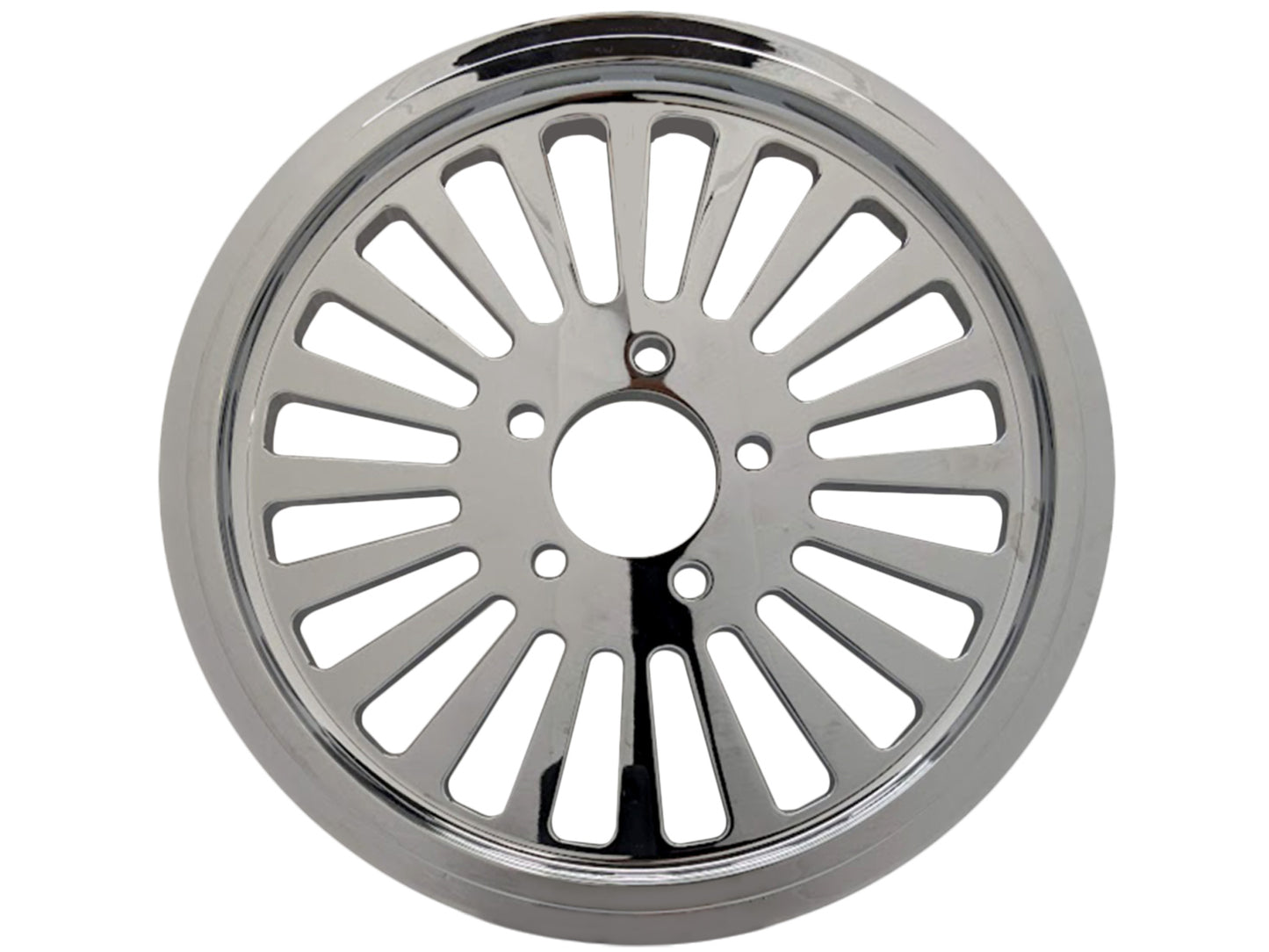 CLEARANCE ITEM  King Spoke Drive Pulley 68 Tooth x 1" Chrome
