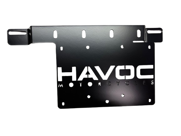 Harley saddlebag amplifier bracket