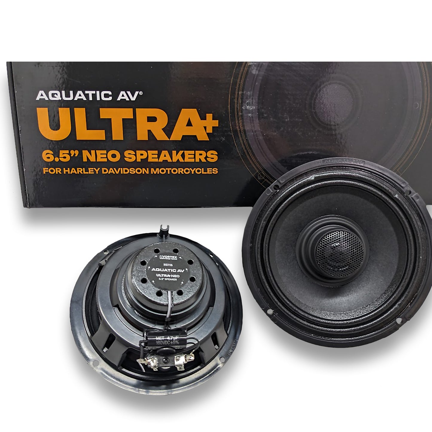 Havoc 6.5" Billet Highway Bar Speakers (Loaded) — 480W Neo