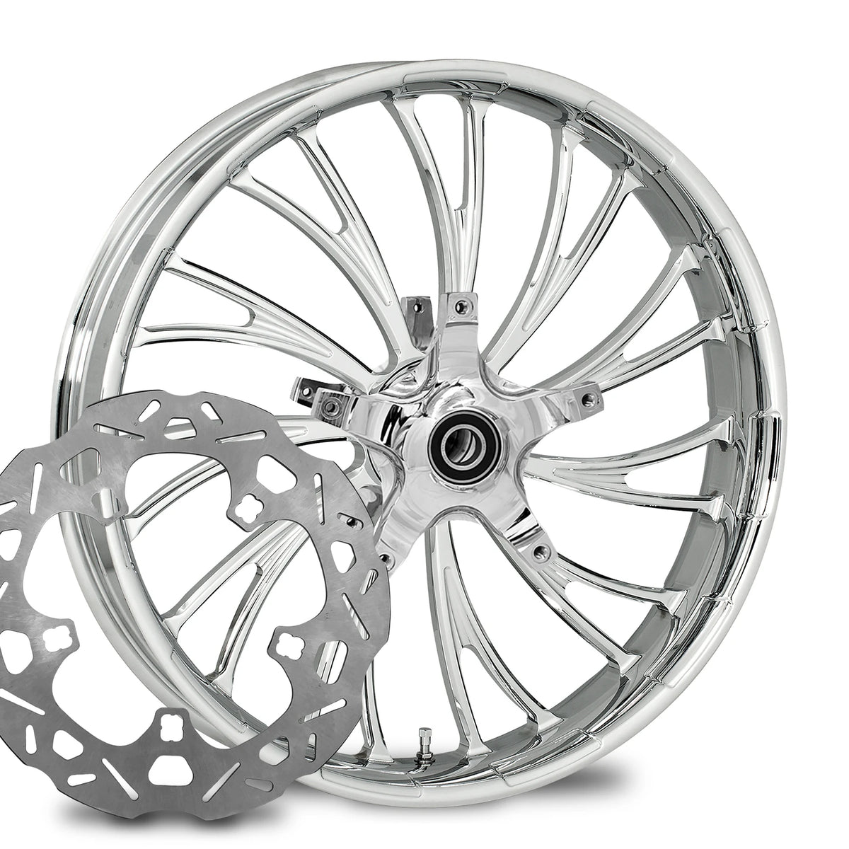 RC Components Axxis forged wheel – chrome finish