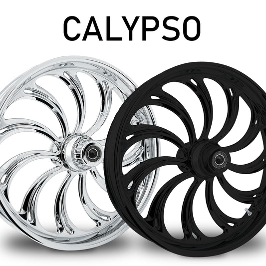RC Components Calypso forged wheel – chrome and black finishes