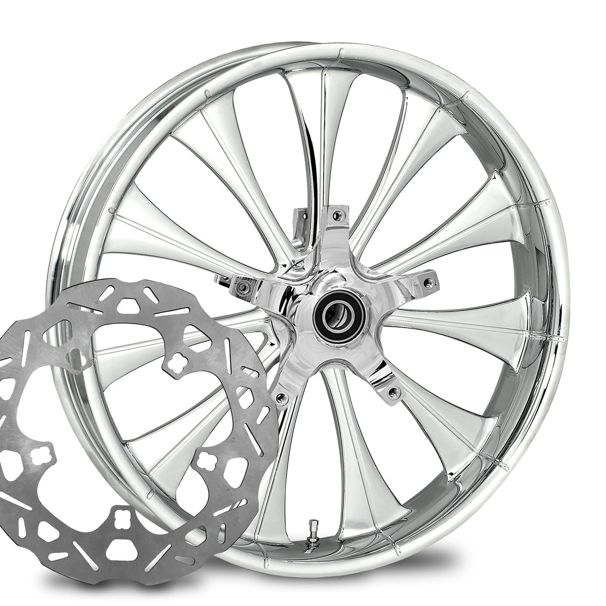 RC Components Cynical forged wheel – chrome finish