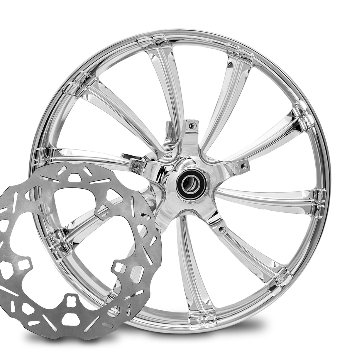 RC Components Cypher forged wheel – chrome finish