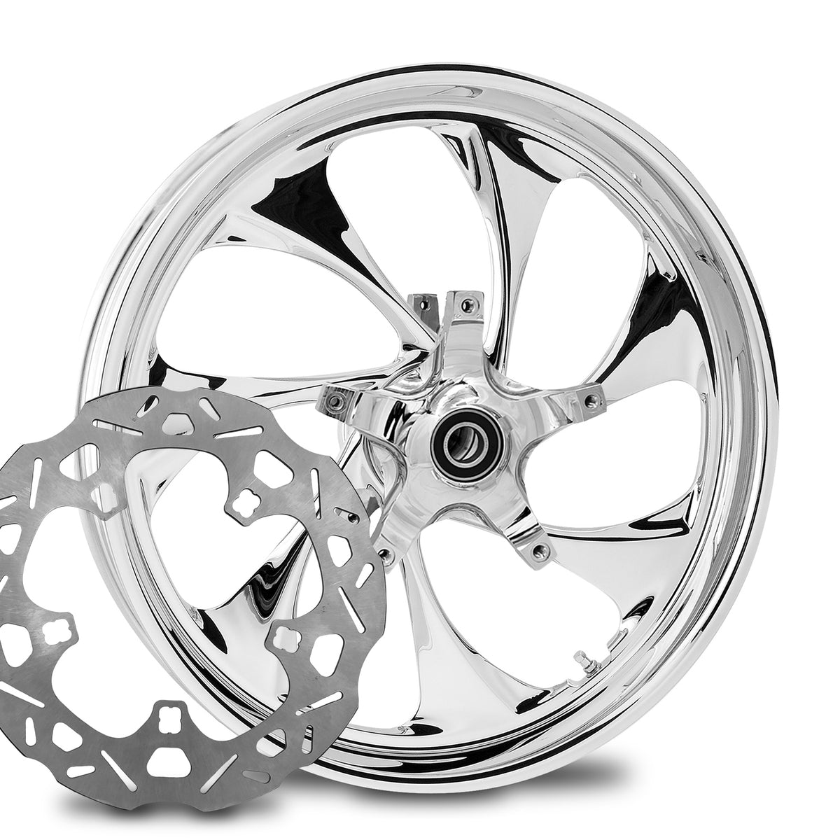 RC Components Drifter forged wheel – chrome finish
