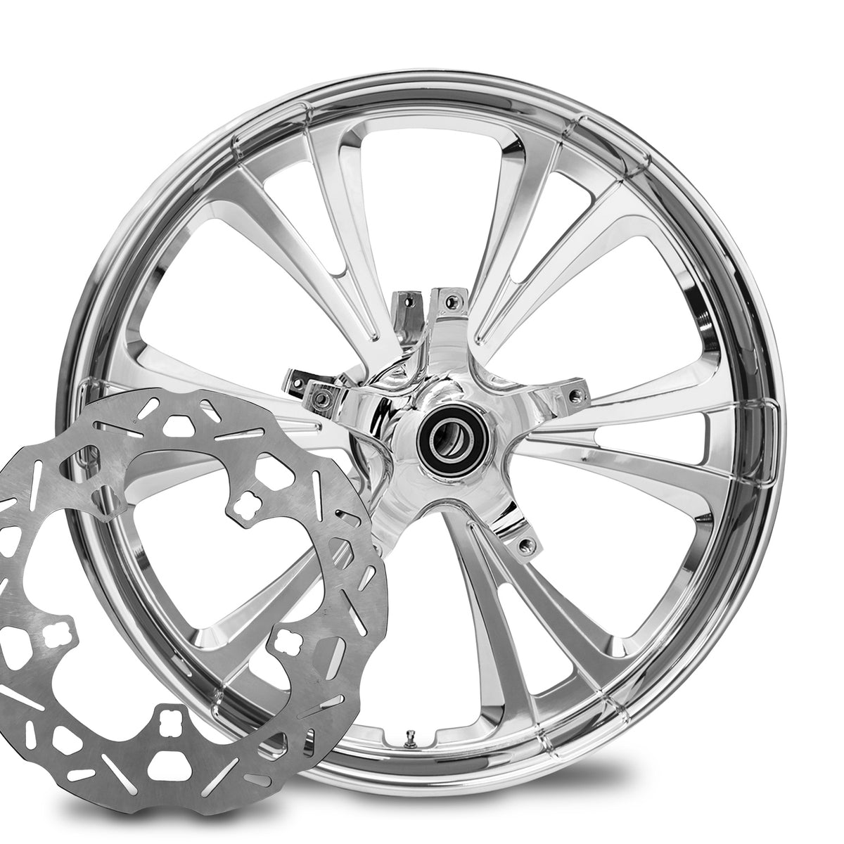 RC Components Eagle forged wheel – chrome finish