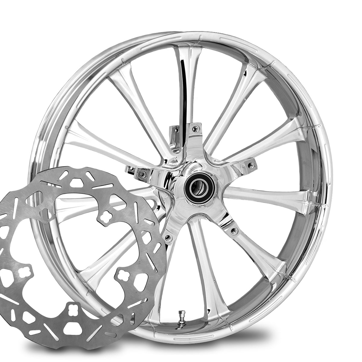 RC Components Exile forged wheel – chrome finish