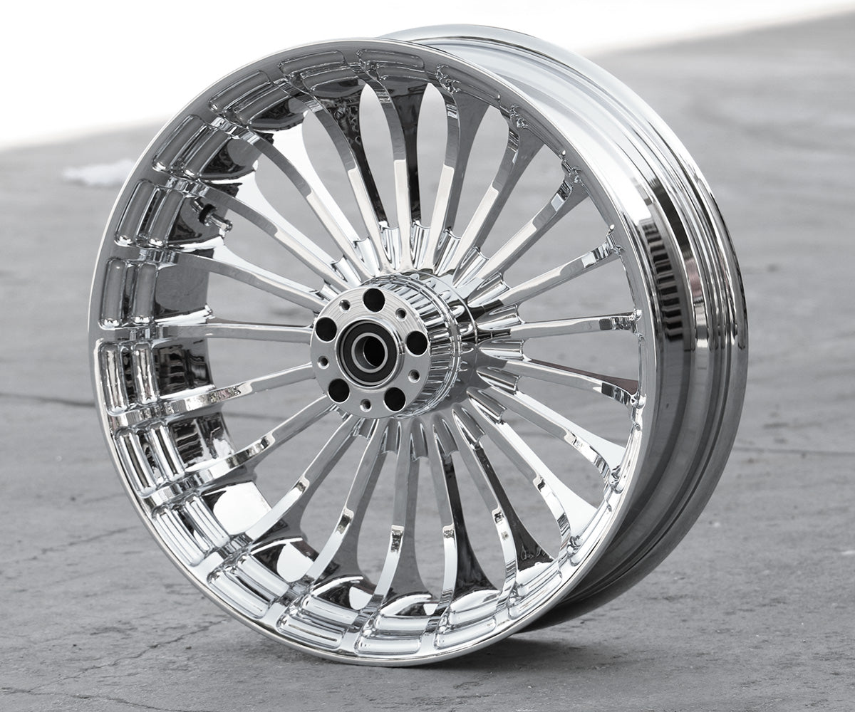 Metal Artopia Turbine Wheel – Chrome finish