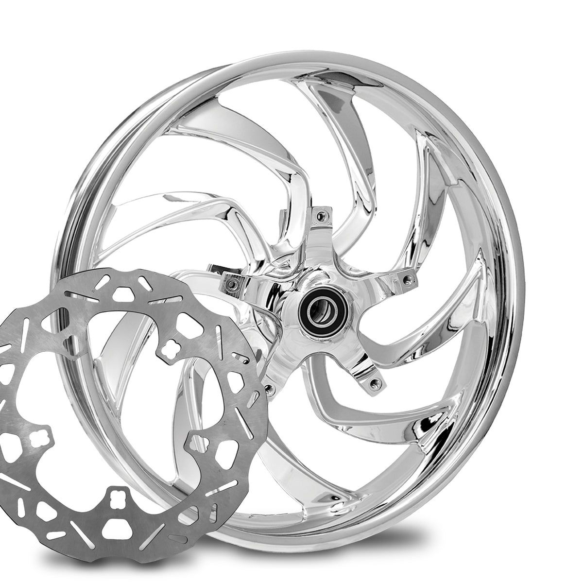 RC Components Hydro forged wheel – chrome finish