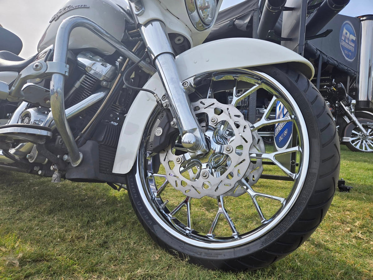 RC Components Impulse forged wheel – chrome finish