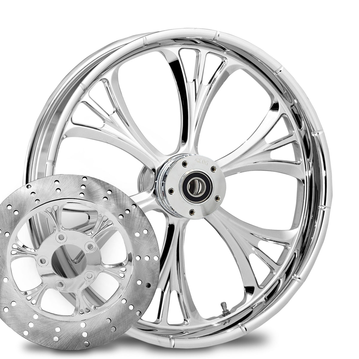 RC Components Majestic forged wheel – chrome finish