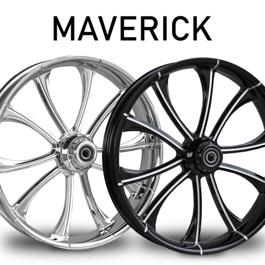 RC Components Maverick forged wheel – chrome and black finishes