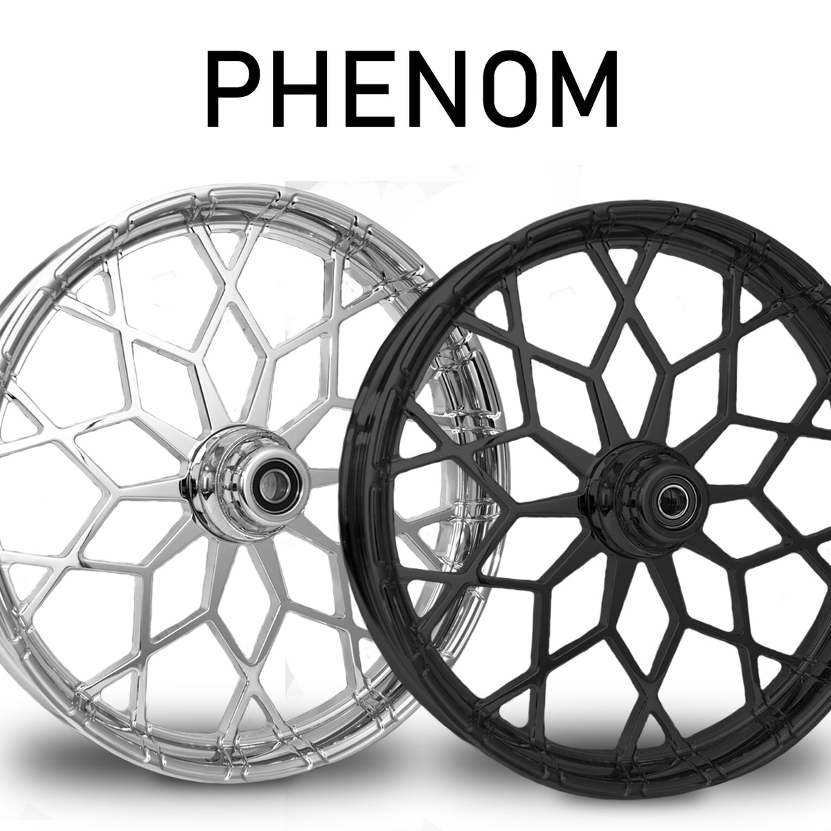 RC Components Phenom forged wheel – chrome and black finishes