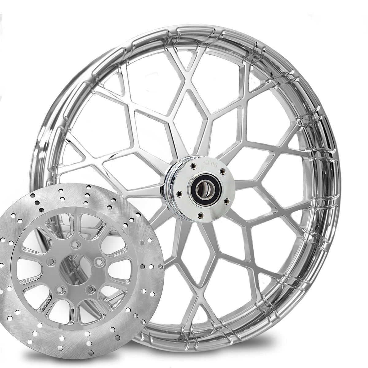 RC Components Phenom forged wheel – chrome finish