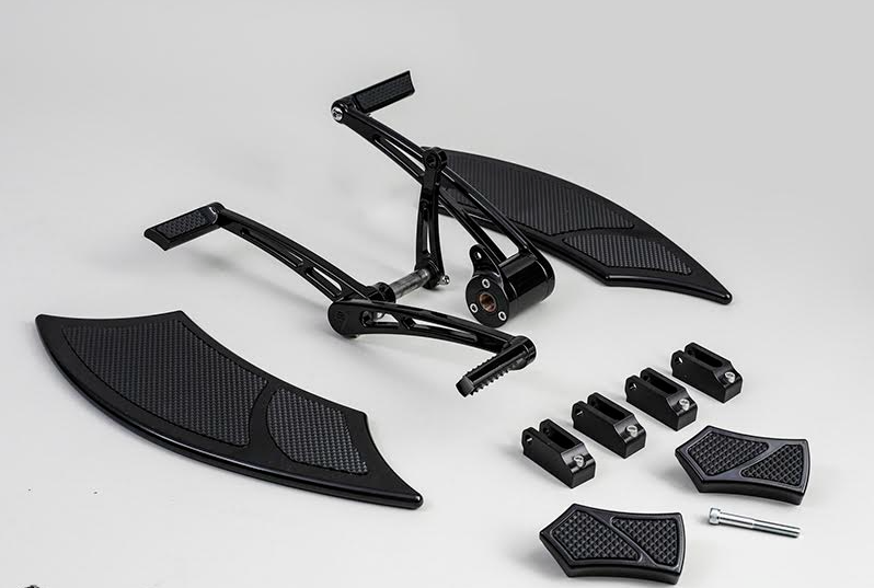 FORWARD CONTROLS WITH HEEL-TOE & 992 FLOORBOARD KIT