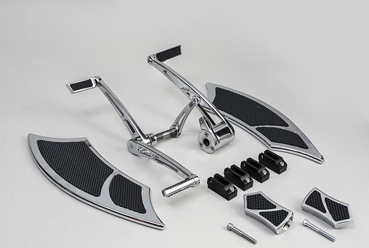 FORWARD CONTROLS WITH HEEL-TOE & 992 FLOORBOARD KIT