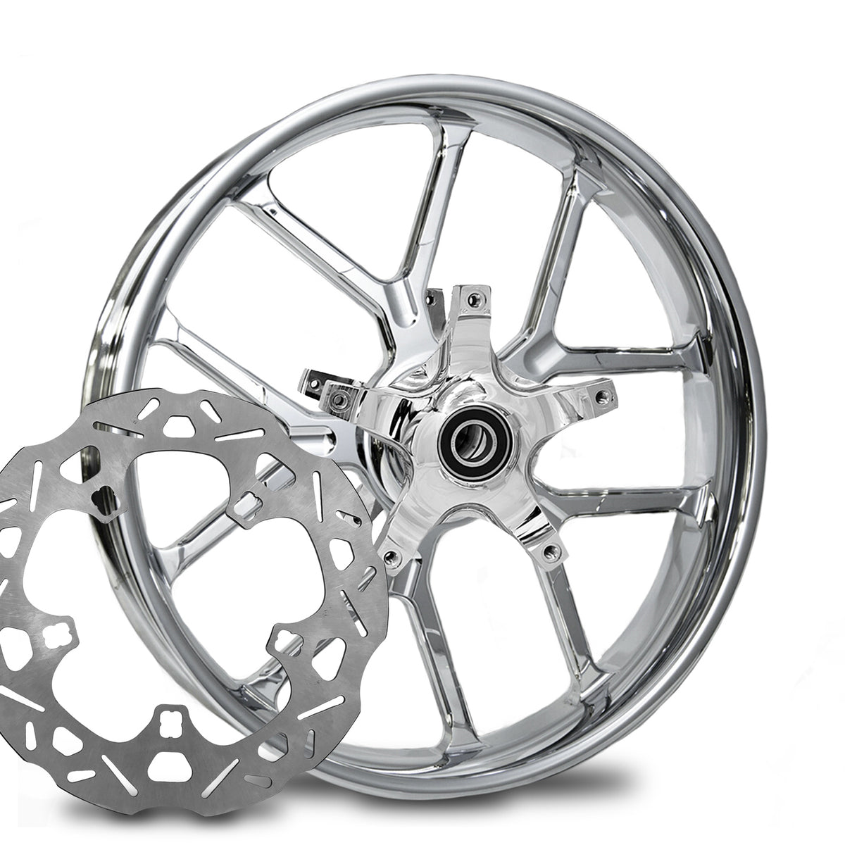 RC Components Ruckus forged wheel – chrome finish