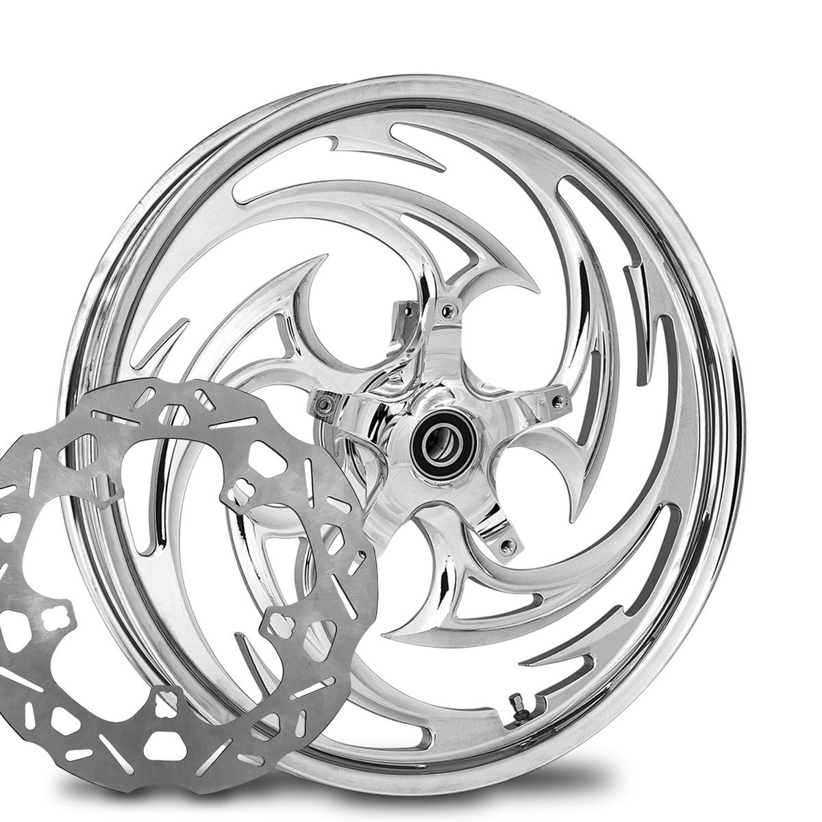 RC Components Savage forged wheel – chrome finish