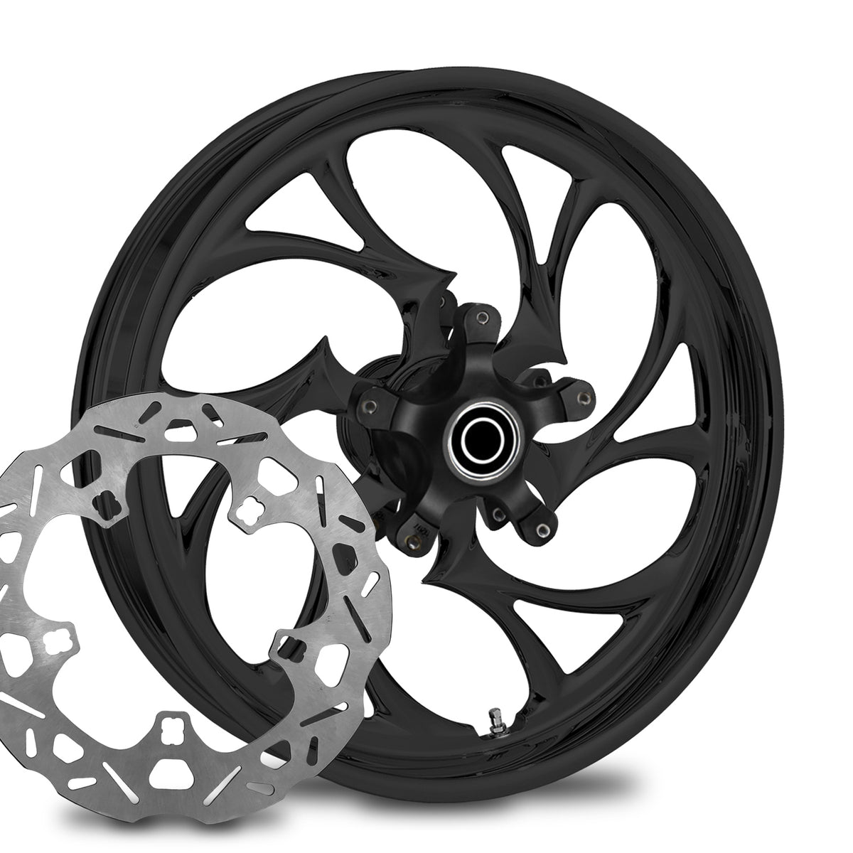 RC Components Shifter forged wheel – black finish