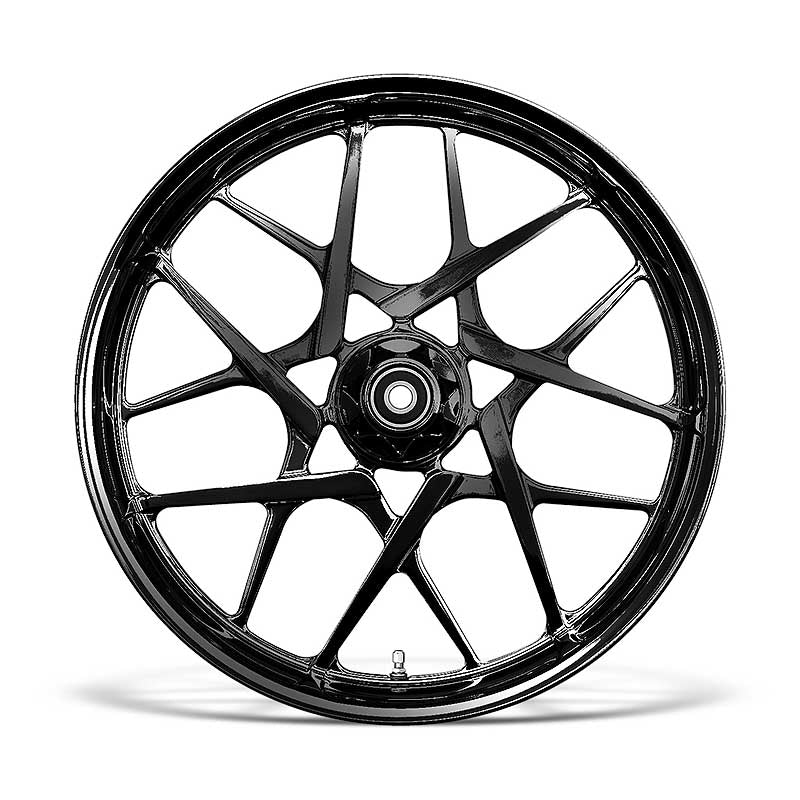 BLACK BRIDGEPORT WHEELS
