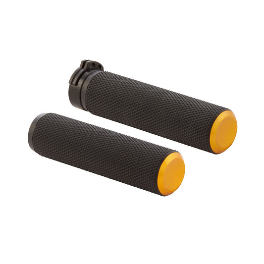 KNURLED GRIPS, GOLD