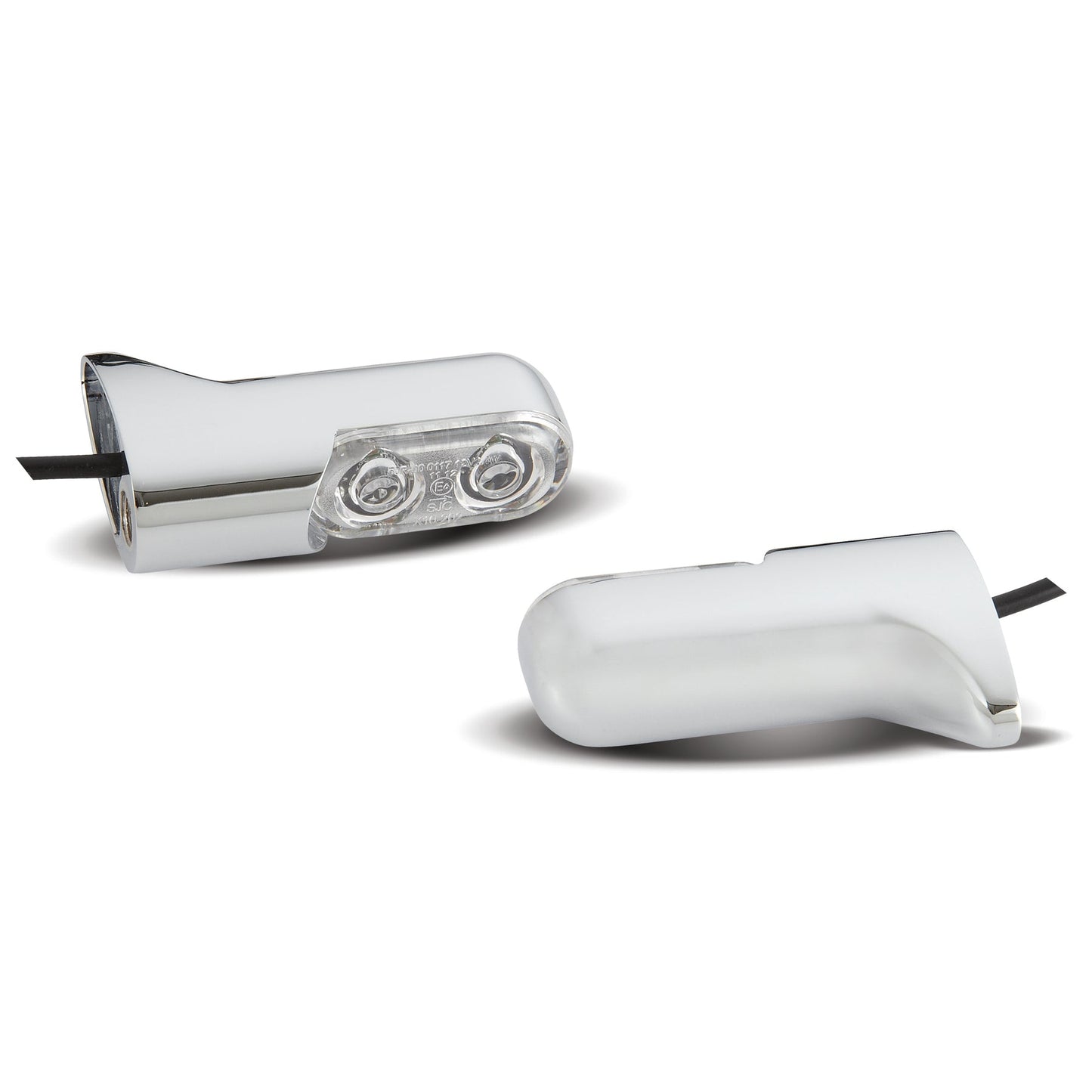 DIRECT BOLT-ON INDICATOR LIGHTS FOR XL/FXD/FXST, CHROME